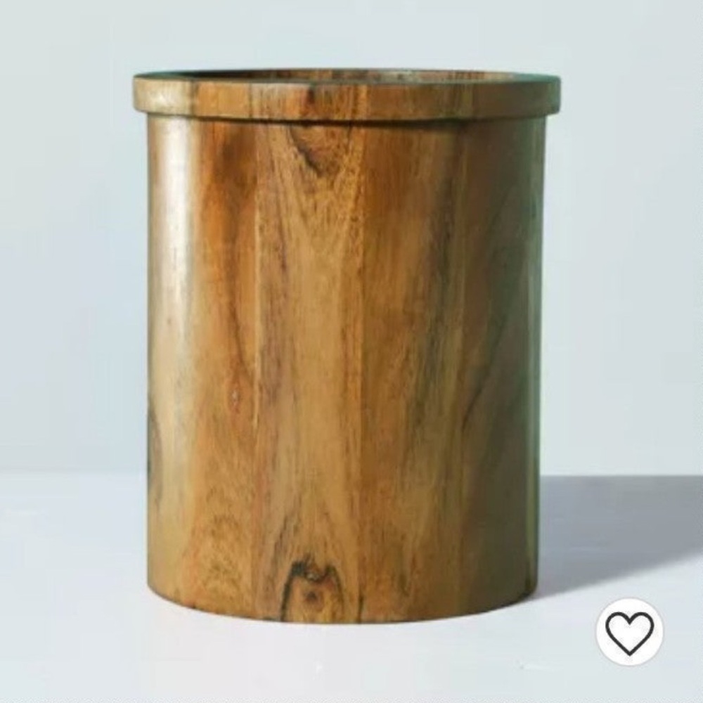 Hearth & Hand by Magnolia Acadia Wooden Utensil Holder Wood